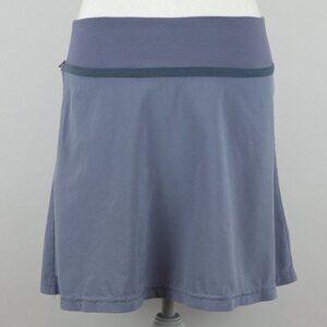 Title Nine Day Trip Women's Size XS Purple Gray Nimblene A-Line Activewear Skort